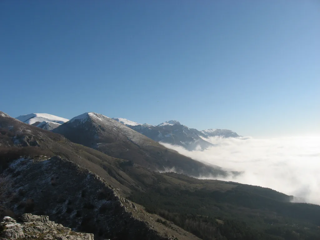 Peaks Above 2000 Meters